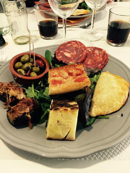 assiette de tapas huet et pardo