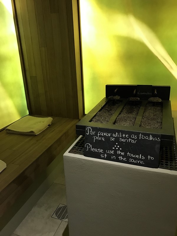 sauna lavande