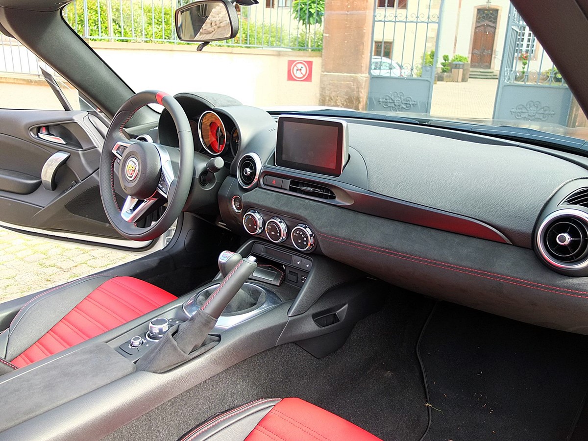 abarth 124 interieur